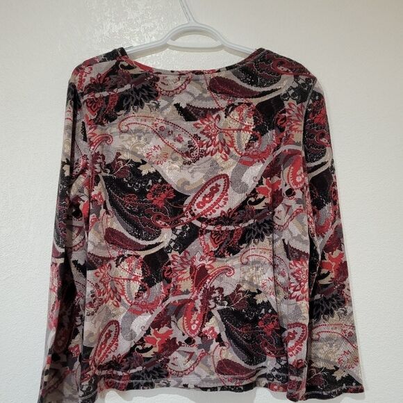 Liz Claiborne woman's top size XL - Picture 2 of 5